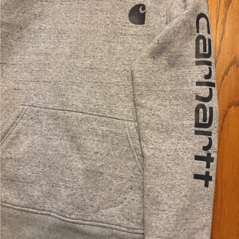 Carhartt womens Heather Gray sweatshirt